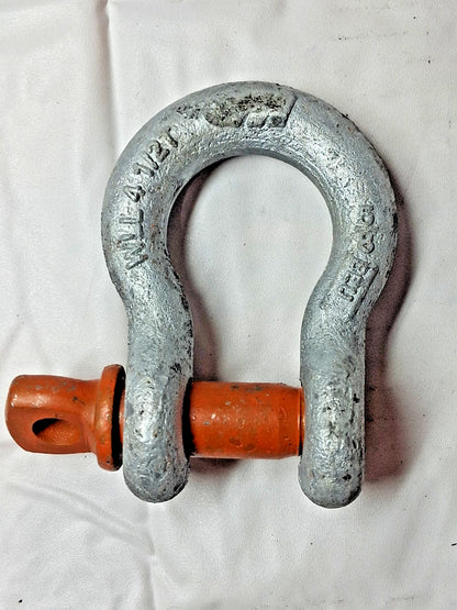 Forged Steel Bolt Type Anchor Shackle 16mm 4.5T WLL 1019490