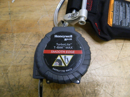 Miller Honeywell TurboLite T-BAK MAX Smooth Edge Fall Limiter 420 lb cap 7.5&apo