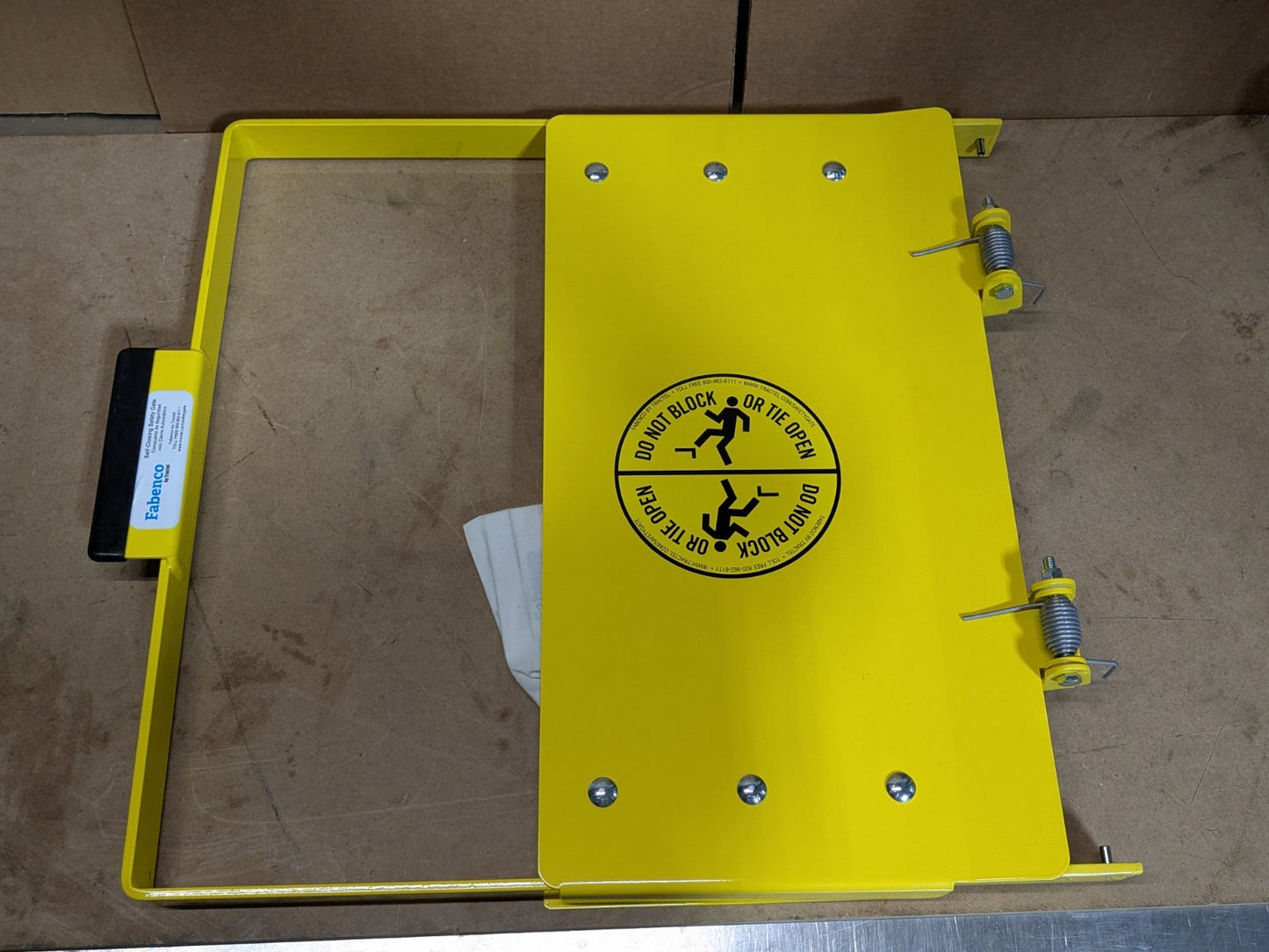 Fabenco G Series Industrial Self Closing Safety Gate A36 Carbon Steel 24" to 30"