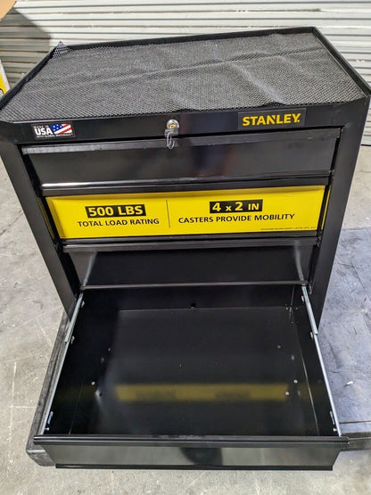 Stanley Rolling Tool Cabinet: 4 Drawers DAMAGED STST22742BK