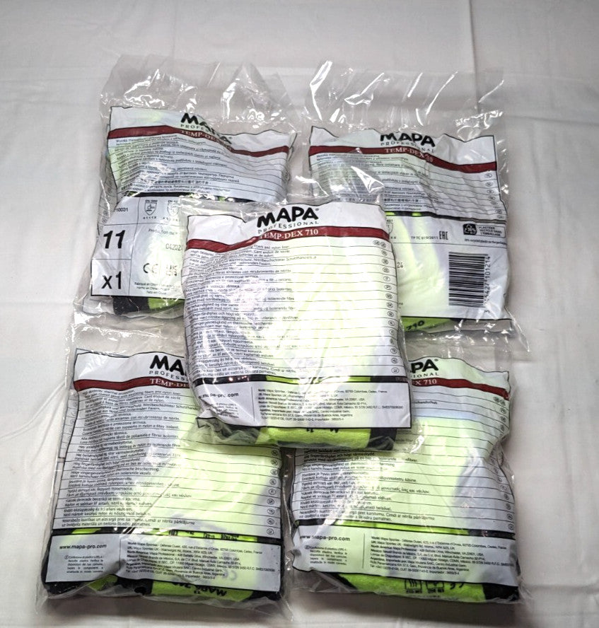 MAPA PROFESSIONAL Temp-Dex 710 Heat Resistant Glove 2XL  *QTY 5 Pair*  34710031