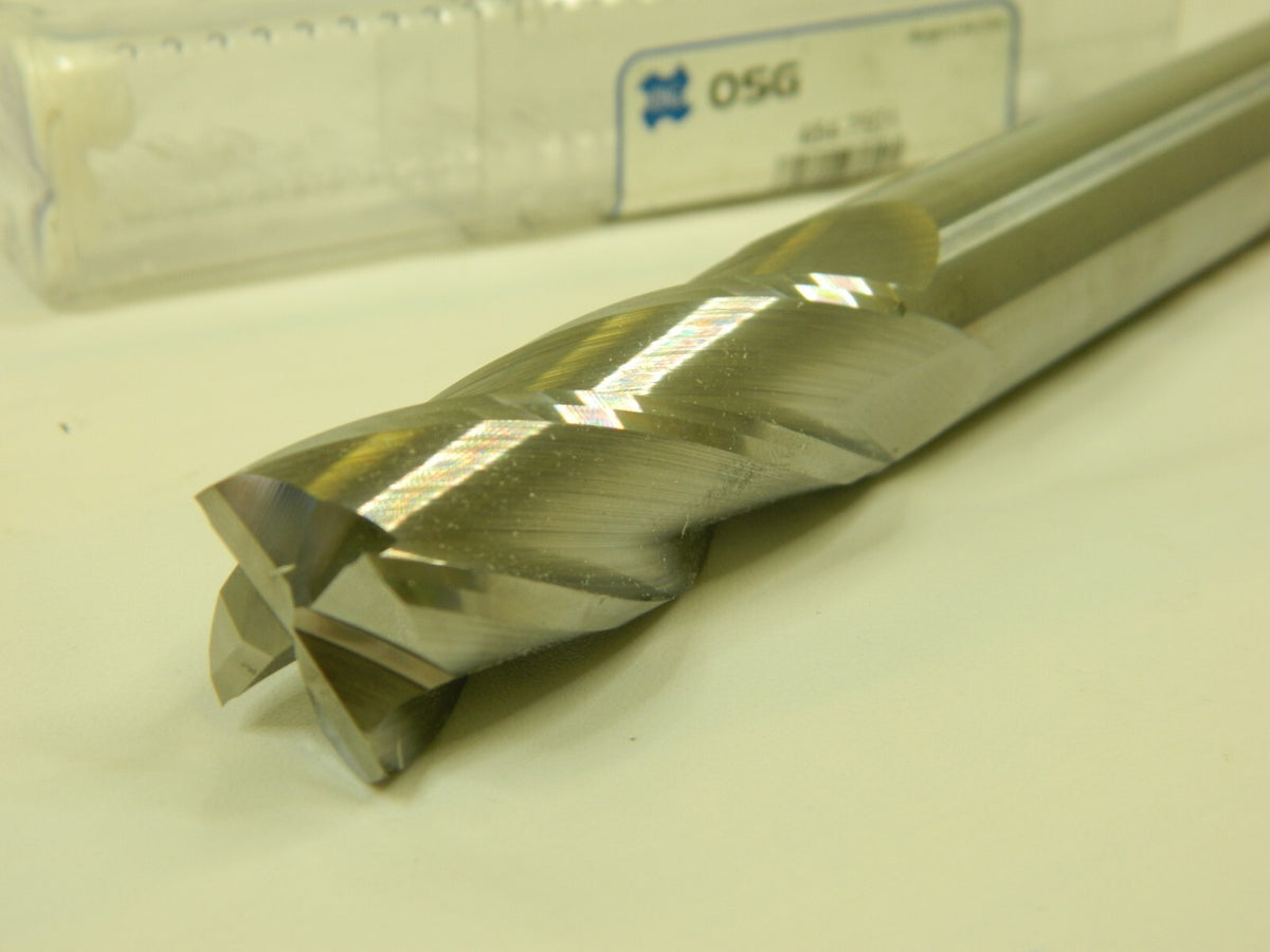 OSG Sc Sq End Mill 3/4   Dia, 2   LOC, 6   OAL, 4 FL, 3/4'' Shank Dia 484-7501
