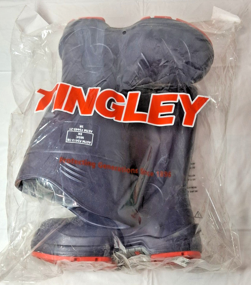 TINGLEY Polymer Composite Work Boots S9 Blue Medium Width Chevron Sole 26256.09