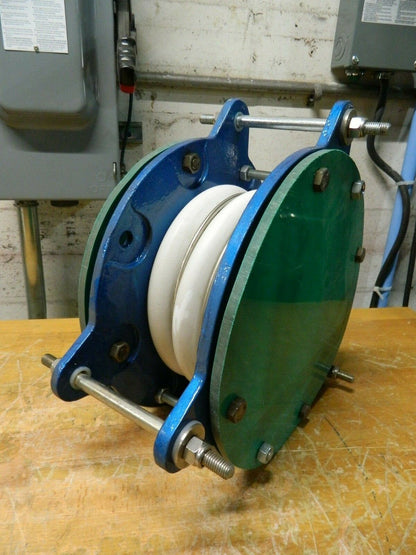 Mercer Rubber PTFE Triple Arch Pipe Expansion Joint 8" Pipe, 6" Long,