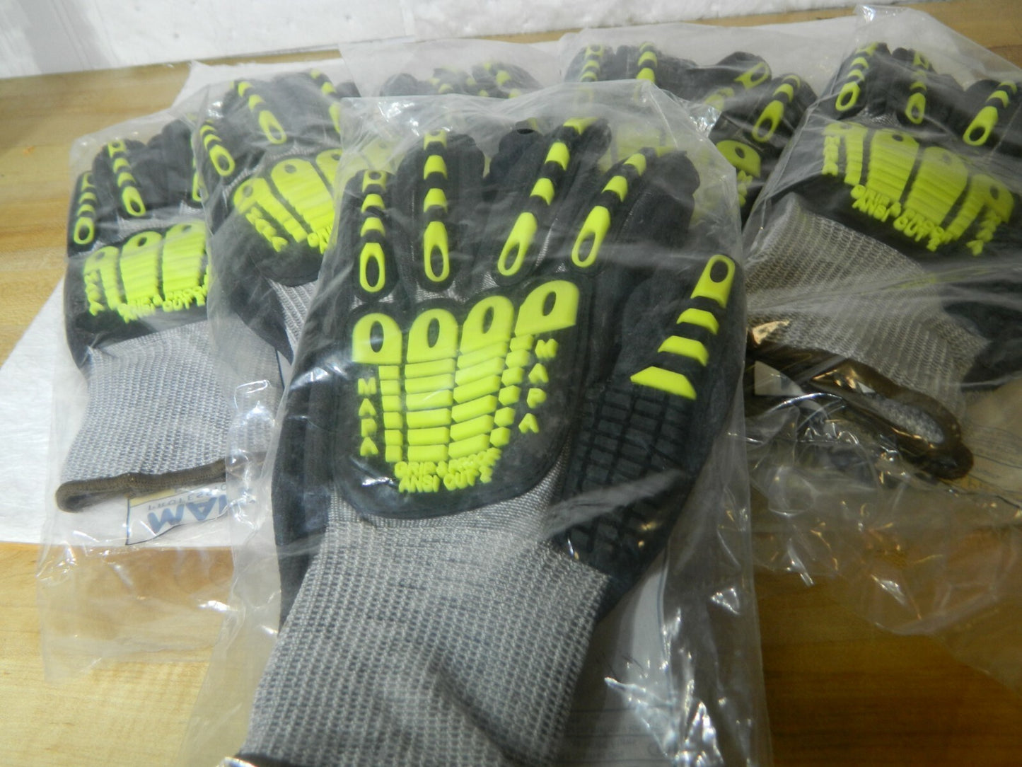 MAPA Exonit 535 Grip and Proof Impact Gloves ANSI CUT 2 SZ XLG/10 Qty 6 535010