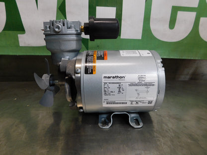 Gast Piston Vacuum Pump 1/6 hp 1.8 CFM 1VAF-10-M100X PARTS/REPAIR