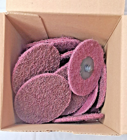 Brite Star Aluminum Oxide Quick-Change Discs Type R 3" Dia QTY25 66261132867