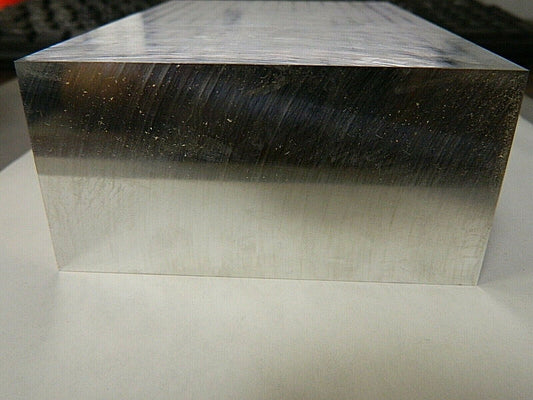 Precision  Aluminum Rectangular Bar 6" Long 4" Wide 2" Thick Alloy 2024 86466711