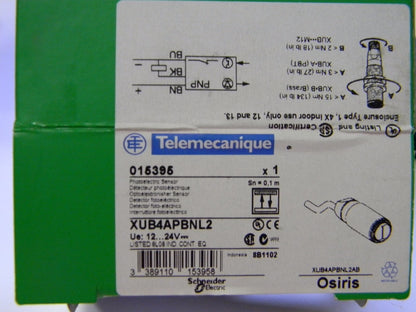 Telemecanique Sensors Cable Connector 0.1m Photoelectric Sensor XUB4APBNL2.   RL