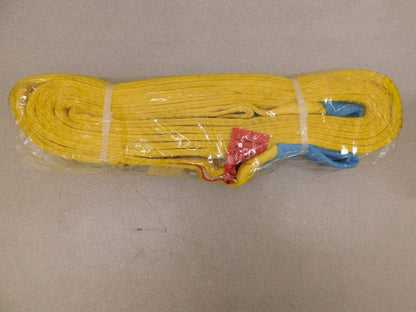 WorkSmart 2 Ply Polyester Web Sling 20' x 2"  6,400 Lb Vert. Cap WS-MH-SLNG1-213