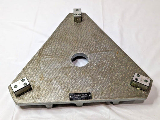 SPI Triangle Hole Mike Setting Frame 11" Dia 10-762-3
