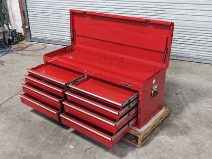 Waterloo Top Chest Tool Box 8-Drawer 52" W x 18" D 20" H Steel Re