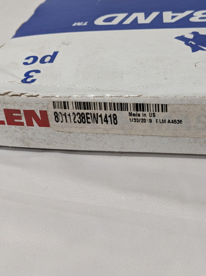 LENOX Portable Bandsaw Blade: 1/2" W, 0.023" Thick, 14-18 TPI 3PK 8011238EW1418