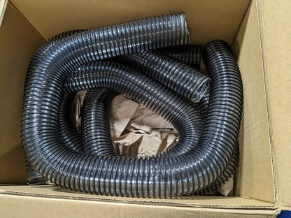 FLEXAUST Vacuum Duct Hose:  4ft, 6ft & 13ft (3 sections of 4 ID)