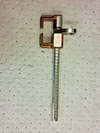 Miller Aluminum & Bronze D-Ring I-Beam Anchor 2-1/2" OAL 8816-14/