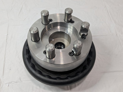 PBA Atlas Front Hand Wheel 5C Collet Chuck w/D1-6 Spindle PB23-D6