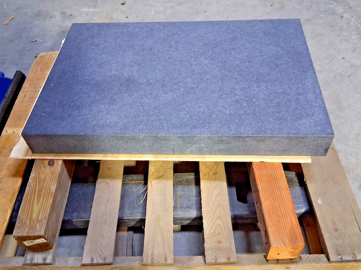 Pro Granite Inspection Surface Plate 24" Wide 36" Long 4" Thick 640-0160