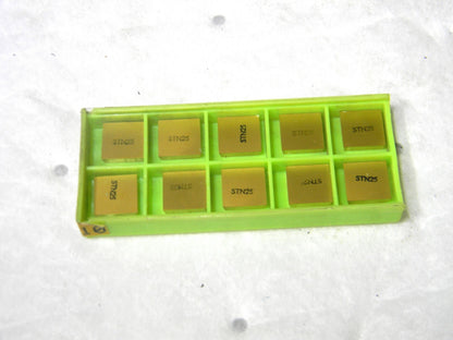 Korea Tungsten Co Carbide Turning Inserts SPC42ZR Grade-STN25 TiN Coated Qty-10