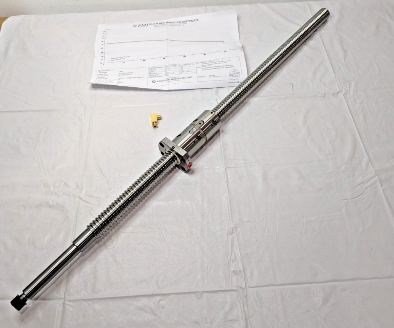 PMI Y-Axis Special CNC Ball Screw for Knee Mills & Bed Mills S1-2300-1570-2028