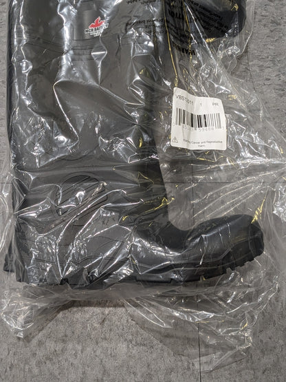Size 11 ( US ) MCR SAFETY Steel Toe Work Boot: Size 16" High, PVC  VBS12011