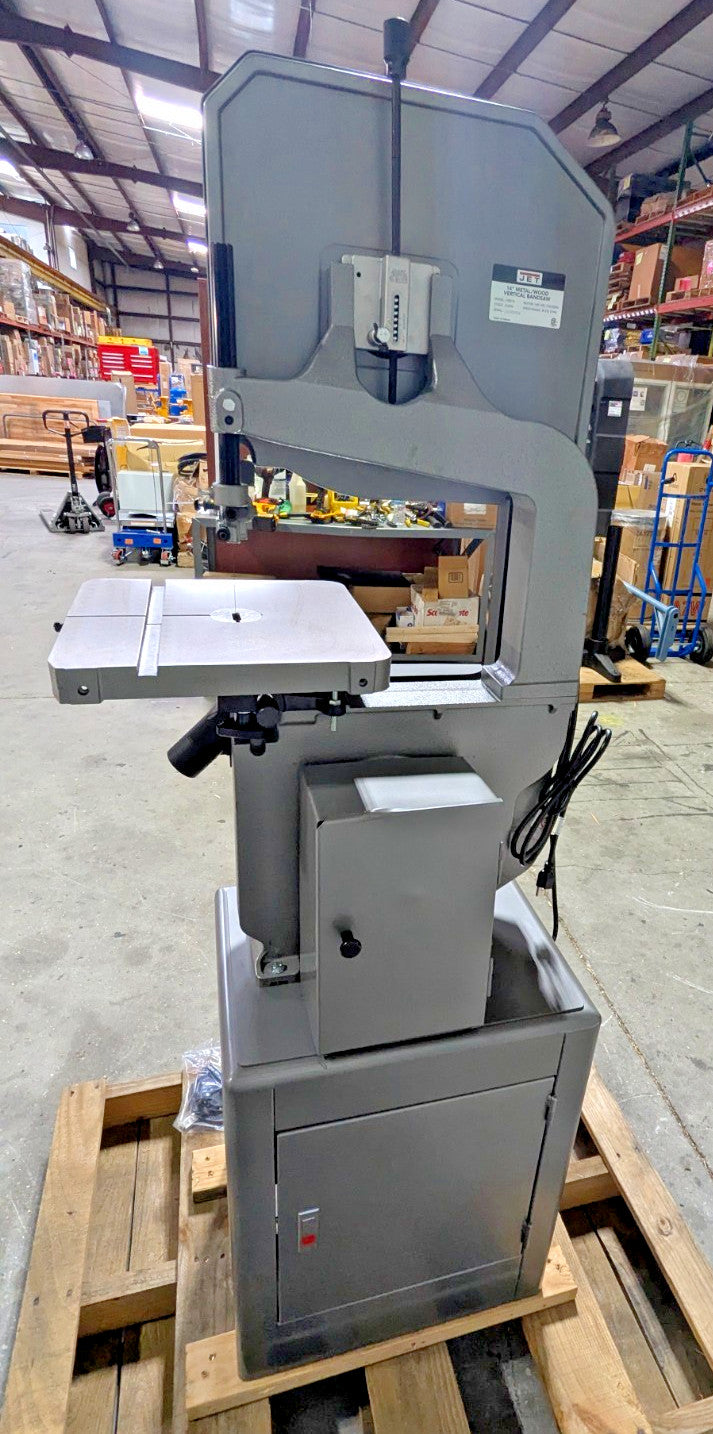 JET J8201-K Vertical Bandsaw  13-1/2" Depth  115V 1HP   *SCRATCH &amp; DENT
