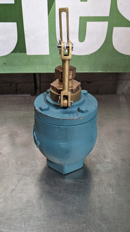 KECKLEY Globe Float Valve Horizontal Piping Mount 2" Size NPT 2 7 SA-CI-BBT