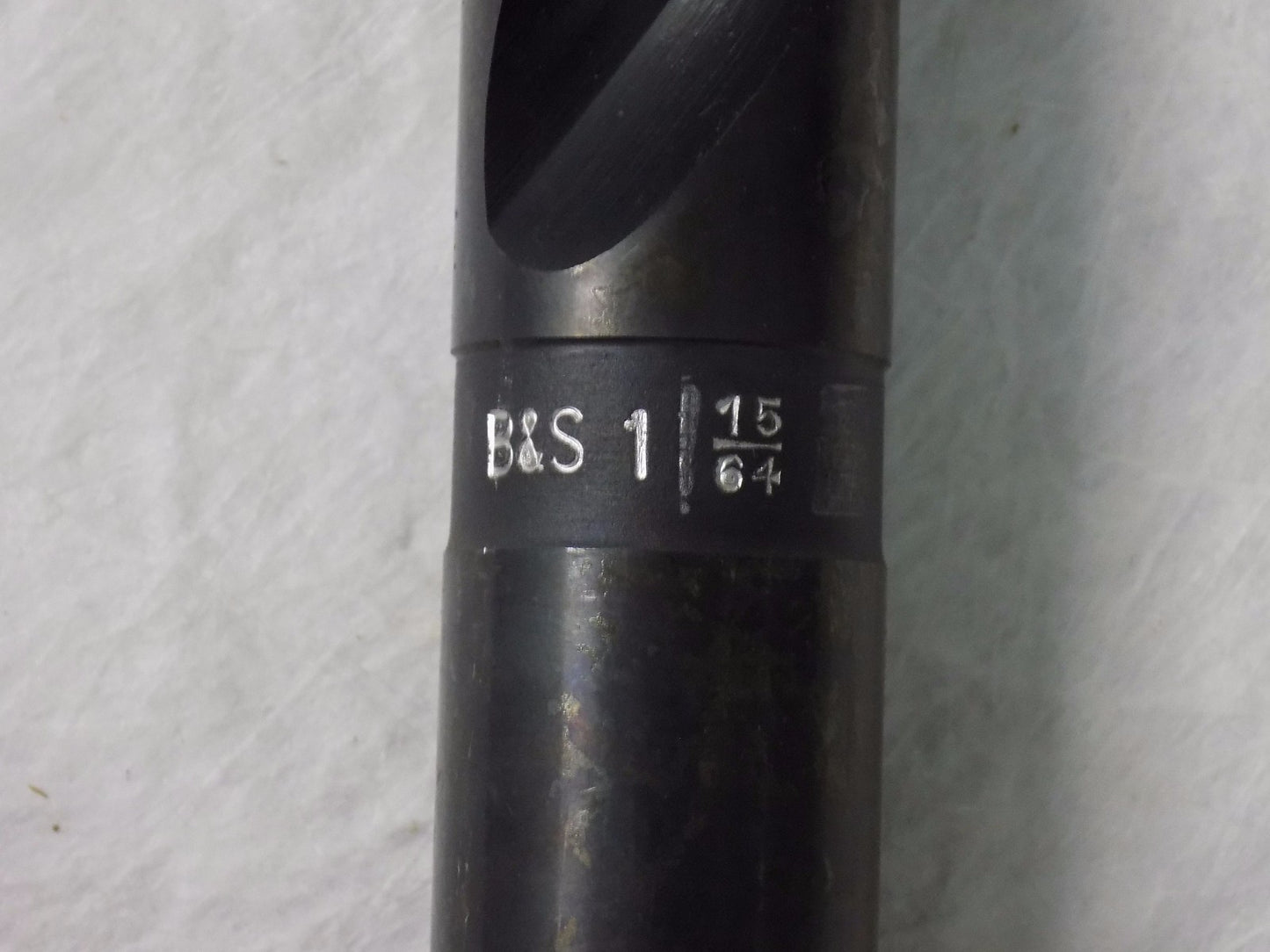 Brown & Sharpe Taper Length Twist Drill 1-15/64" x 7" 2FL HSS 300-D