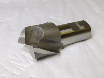 Interstate Cobalt Square End Mill 2 Dia 1-1/4 Shank Dia 2Fl 4-1/8L 11082201