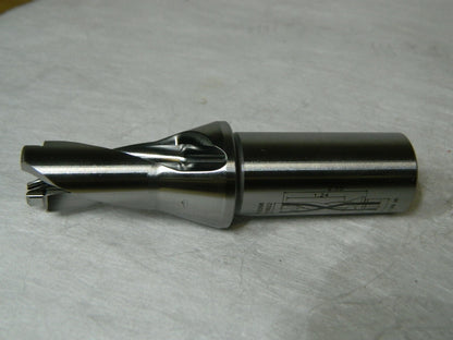 Tungaloy Replaceable-Tip Drill 0.827-0.862" 1.5xD 1" Shk Dia 1.24&quot