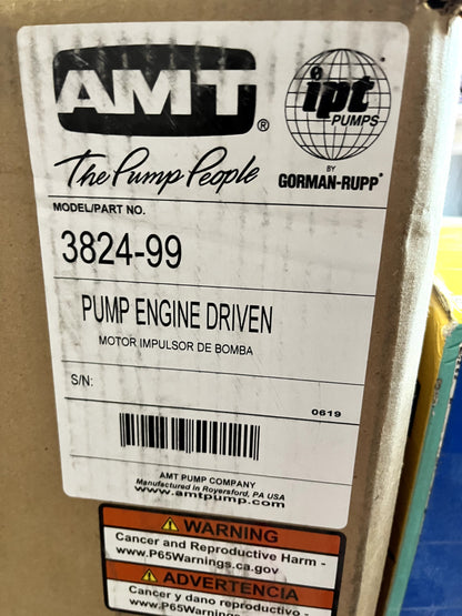 AMERICAN MACHINE 3.5 HP, 3,600 RPM 2 Port Size 3/8 Solids Handling Self Priming