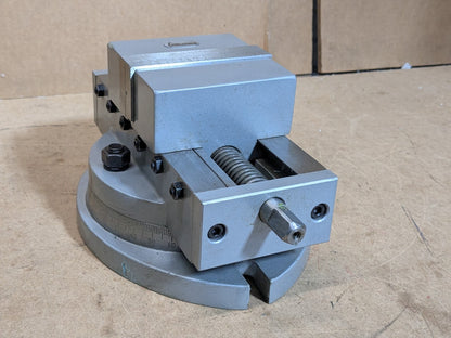 Gibraltar Self Centering Vise w/ Swivel Base 4" Jaw Width 4" Max. Opening 110081
