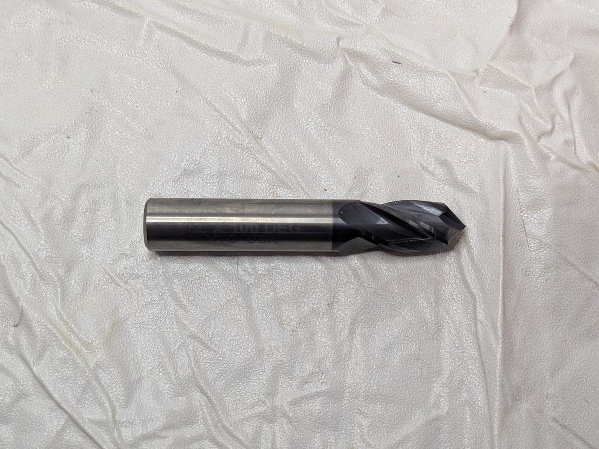 Harvey Tool Carbide Drill Mill 1/2"Dia X 1"LOC X 3"OAL 4FL 27432-C3