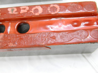 H & R Soft Lathe Chuck Jaw: Serrated 2OAW, 2OAH, 6-1/4OAL Qty 2 HR-112-2.0-OP