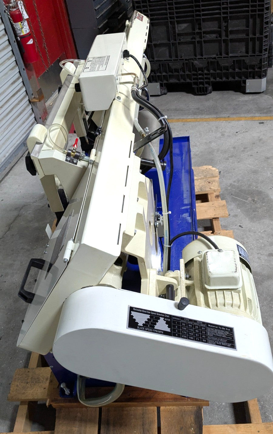 VECTRAX Horizontal Bandsaw 10" x 17" Capacity 220/440v  Mechanic Special