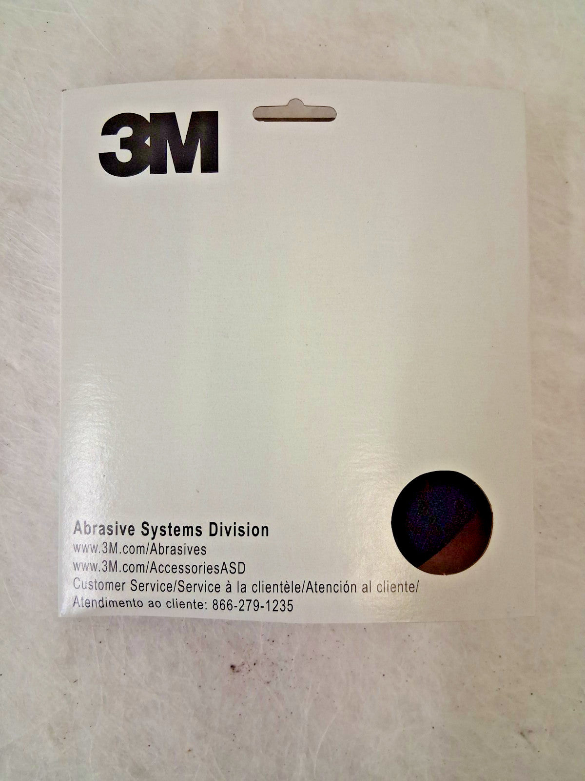 3M Disc Backing Pad 6" Dia Hook & Loop 7100027464