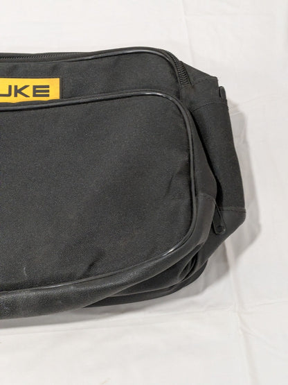 Fluke C345 Large Soft Carrying Case with Zipper Pocket, Inner Pockets