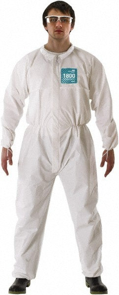 Ansell Chemical Rain Resistant Non-Disposable Coveralls Size XL WH18-B-92-103-05