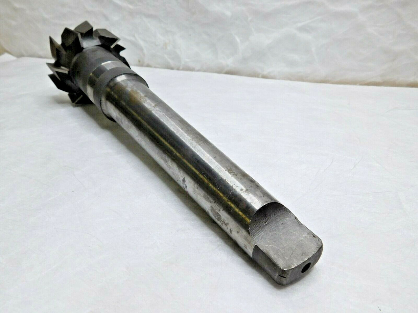 F&D Taper Shank T-Slot Cutter HSS 2-21/32" Diam x 10-3/8" OAL 12T 14409-A1226
