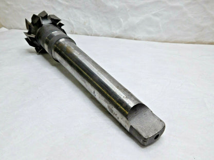 F&D Taper Shank T-Slot Cutter HSS 2-21/32" Diam x 10-3/8" OAL 12T 14409-A1226