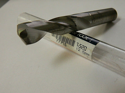 GARR TOOL 12.5mm(.4921)STUB DRILL 135 PT  QTY 2  77795