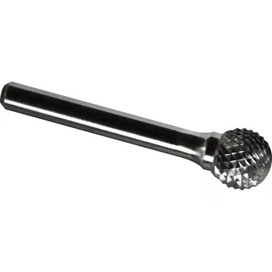 Pro 1/4" Cut Diam 1/8" Shank Diam Carbide Diamond Cut Ball Burr QTY 3  51973964
