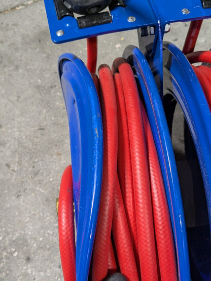 CoxReels Retractable Dual Hose Reel 50 Ft x 3/8 In C-LP-350-350 Scratch N Dent