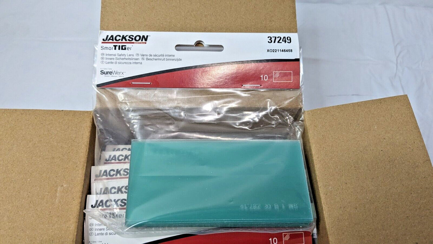 1 CASE OF 100 Jackson Safety SmartTIGer Internal Safety Lens 37249