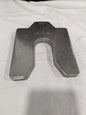 Maudlin Metal Shim Stock: Slotted, 0.1250" Thick, 5" L, 5" W Qty