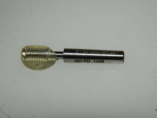 SPI Plug Thread GO Set Plug Without Handle Pitch Diam .1428" #8-32-TSP-2A GO