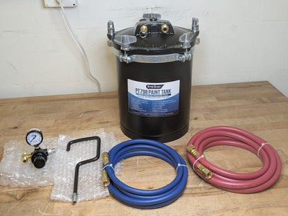 Speedy Steel Pressure Tank for Paint Sprayer 2-1/2 Gallon Capacity PT798RG