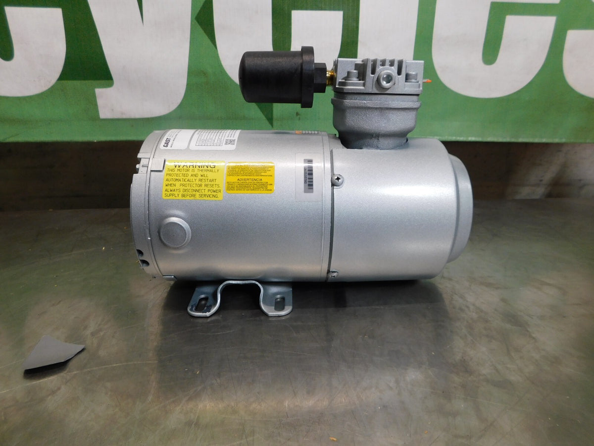 Gast Piston Vacuum Pump 1/6 hp 1.8 CFM 1VAF-10-M100X PARTS/REPAIR