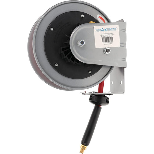 Pro-Source Hose Reel W Hose 3/8" ID Hose x 20ft Spring Retractable 2857532025PRO