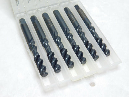 PACK of 6 Widia GTD Spiral Flute Taps HSS 1/4-28 H3 3FL 16512 2748034