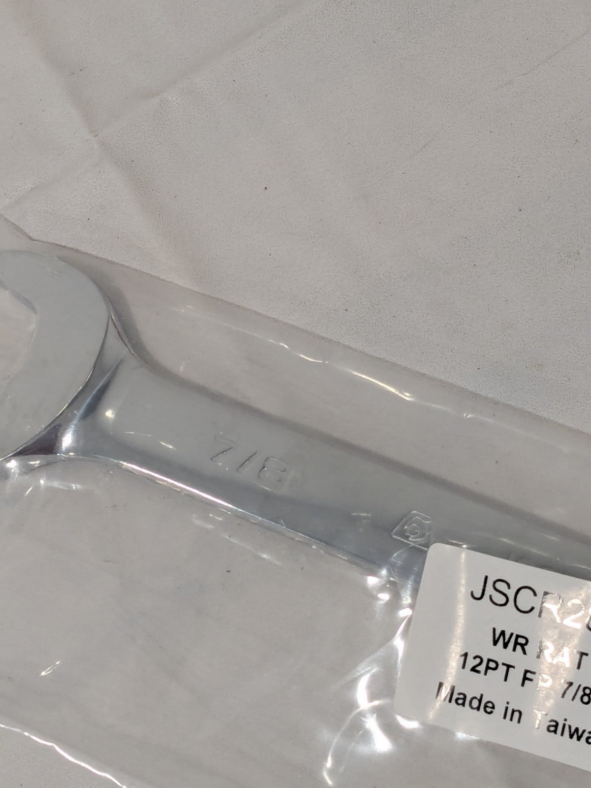 Proto Combination Wrench: 7/8" Head Size, 0 deg Offset, 11-7/16" OAL JSCR28T